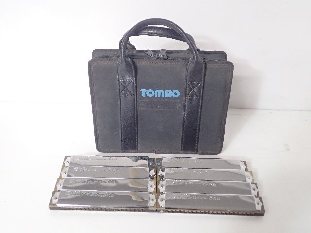 TOMBO dragonfly harmonica super Special class Iwasaki Solo 8 pcs set (Fm#/Gm/A 2 ps /Am/ANm/Am#/LDm) carryig bag attaching * 6E117-7