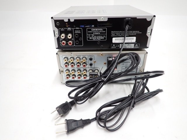 ONKYO A-905 + K-505FX Onkyo основной предусилитель + кассетная дека запись возможность воспроизведения рабочий товар % 6E35D-17