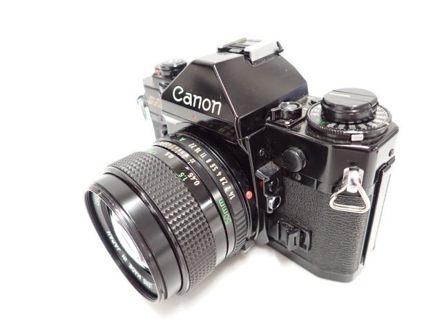 CANON A-1 モータードライブMA付 + NEW FD 50mm F1.4 キヤノン フィルム一眼レフカメラ レンズ付 ∬ 6DFDE-5_画像2