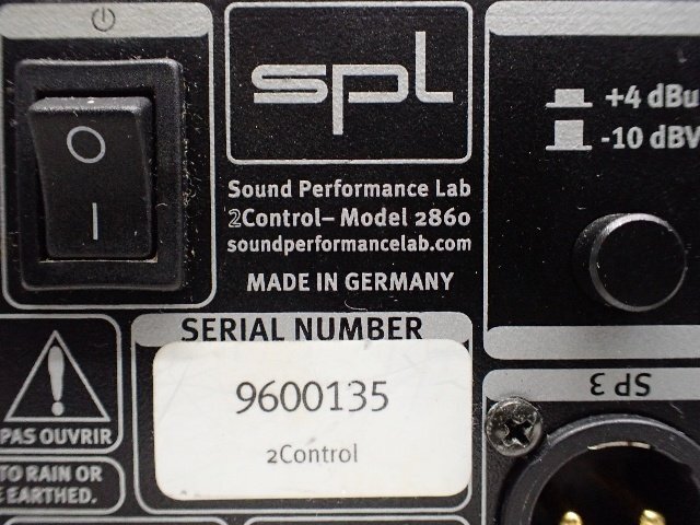 SPLe Spee L Crossfeed установка монитор кольцо контроллер 2CONTROL MODEL2860 оригинальная коробка есть ∩ 6D8FC-5