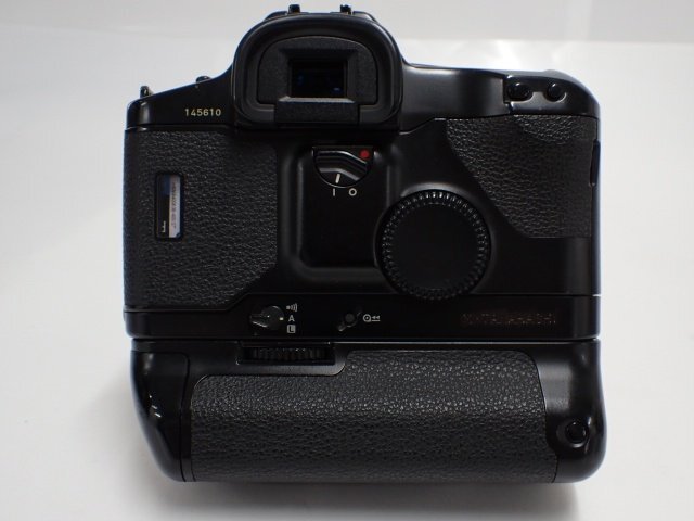 CANON EOS-1 HS (ドライブブースターE1付) + EF 28-80mm F2.8-4 L USM キヤノン AFフィルム一眼レフカメラ 動作品 ∬ 6DFDE-3_画像5