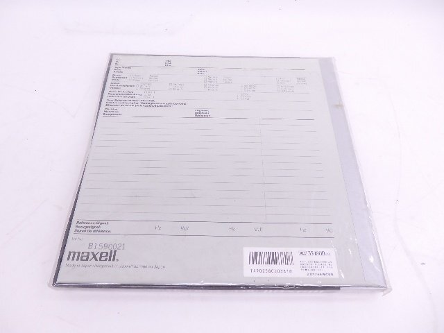 未開封品 maxell/マクセル オープンリールテープ XLI 35-180 B (N) 10号 1本 ◆ 6E34C-10_画像3