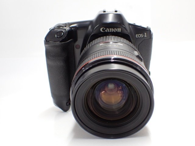 CANON EOS-1 HS (ドライブブースターE1付) + EF 28-80mm F2.8-4 L USM キヤノン AFフィルム一眼レフカメラ 動作品 ∬ 6DFDE-3_画像3