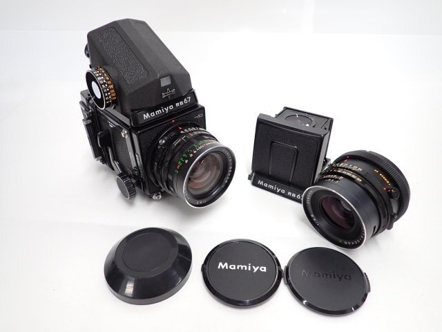 MAMIYA RB67 Professional SD + SEKOR C 90mm F3.8 + 65mm F4.5 マミヤ 中判カメラ Cdsプリズムファインダー付 動作可 ∬ 6D7A0-5_画像1