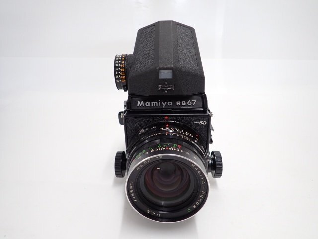 MAMIYA RB67 Professional SD + SEKOR C 90mm F3.8 + 65mm F4.5 マミヤ 中判カメラ Cdsプリズムファインダー付 動作可 ∬ 6D7A0-5_画像3