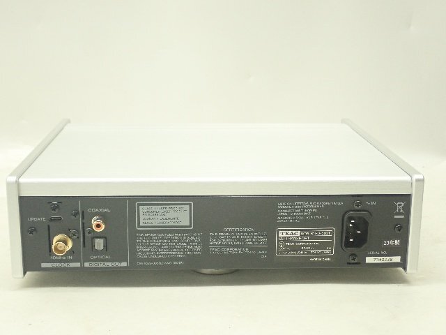 [ beautiful goods ]TEAC Teac PD-505T CD trance port 2023 year made origin box attaching ¶ 6E5C8-2