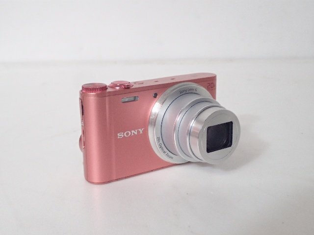 SONY Sony компактный цифровой фотоаппарат Cyber-shot DSC-WX350 розовый * 6E618-1