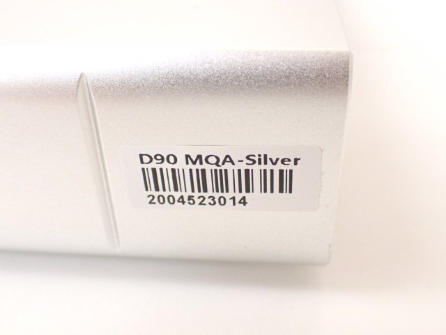 TOPPING топпинг D/A конвертер D90 MQA Silver серебряный дистанционный пульт / инструкция / изначальный с коробкой * 6E263-4