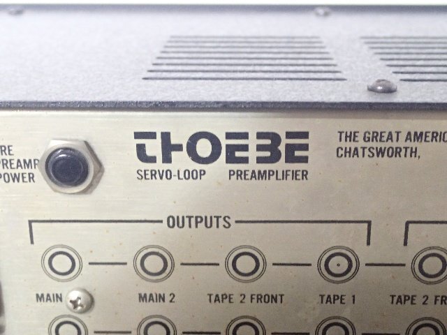 GAS gas stereo pre-amplifier THOEBE * 6E52F-6