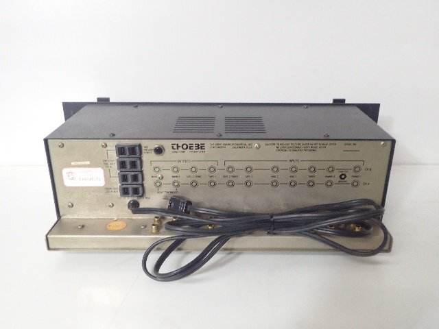 GAS gas stereo pre-amplifier THOEBE * 6E52F-6