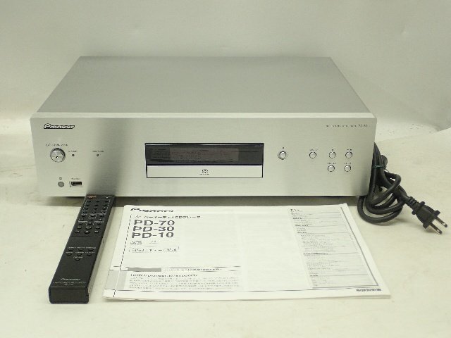Pioneer パイオニア SACD/CDプレーヤー PD-30 リモコン/説明書付き ¶ 6E649-2_画像1