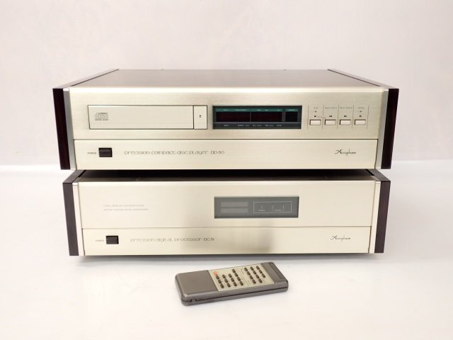 Accuphase Accuphase CD player DP-80 + D/A converter DC-81 remote control attaching * 6E610-1