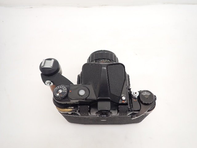 ASAHI PENTAX アサヒペンタックス 67 中判カメラ ボディ + レンズ TAKUMAR 6×7 105mm F2.4 木製グリップ付 ∽ 6E3E7-2_画像4
