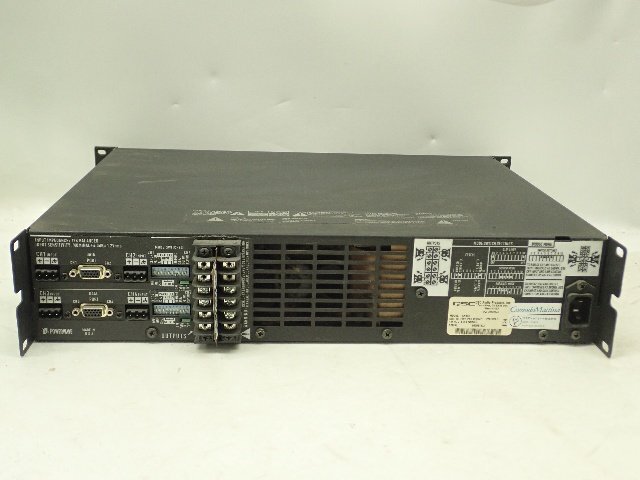 QSC CX404 4ch power amplifier (2) ¶ 6E55E-8