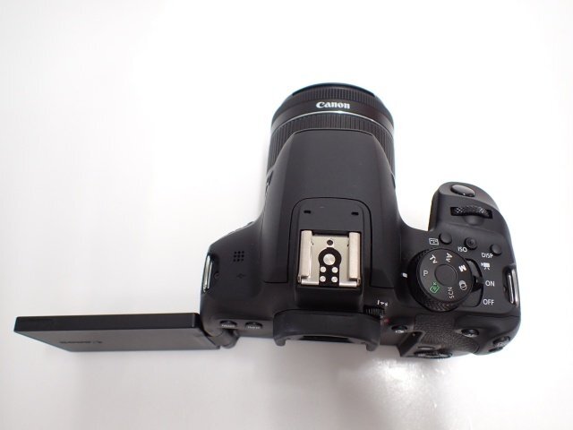 良品 CANON EOS Kiss X10i EF-S 18-55 IS STM/EF-S 55-250 IS STM ダブルズームキット キヤノン デジタル一眼レフカメラ ∬ 6E3F3-1_画像4