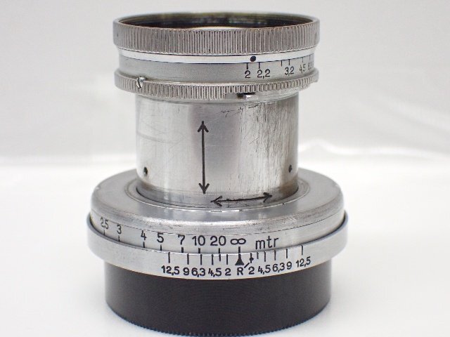 Leitz Leica SUMMAR 5cm 50mm F2 沈胴型 ライツ ライカ ズマール L39 Lマウント 1935年頃 ∩ 6E4A6-1_画像5