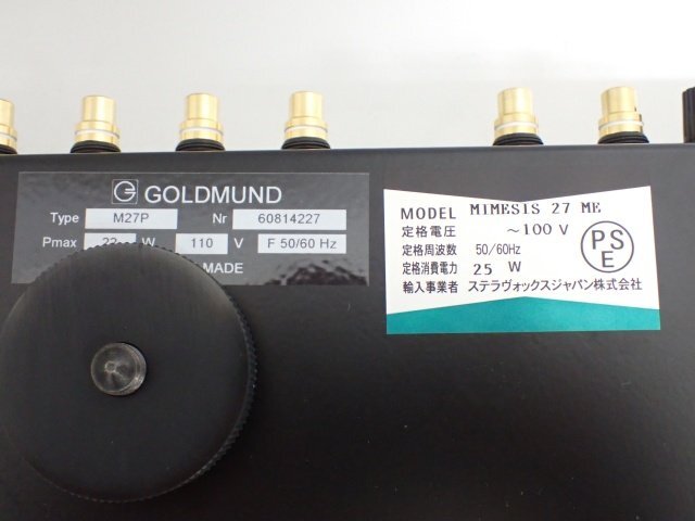 Yahoo!オークション - 【OH品】GOLDMUND プリアンプ Yahoo!オークション - 【OH品】GOLDMUND プリアンプ