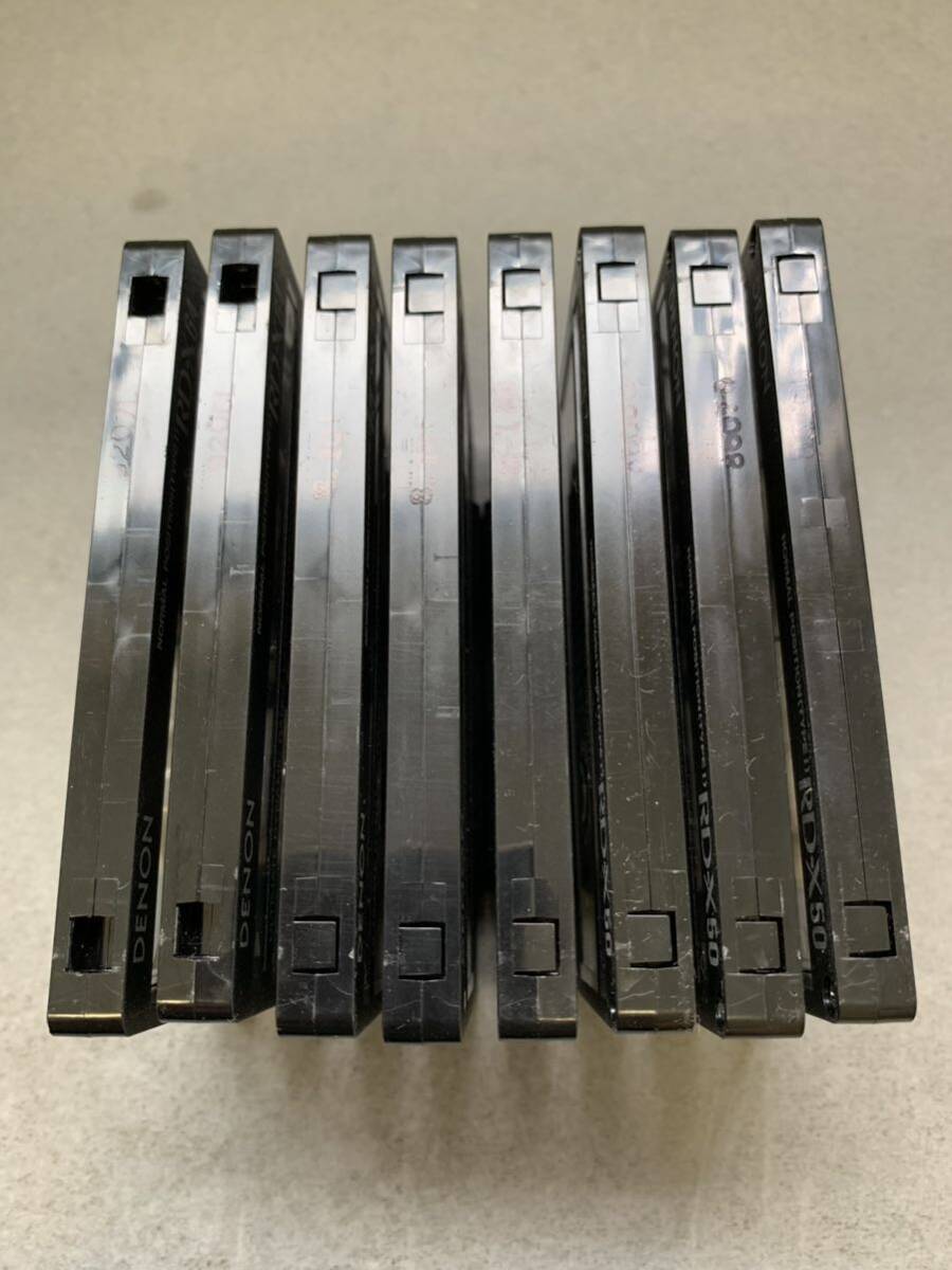 中古 カセットテープ デノン DENON RD-X 8本セット_画像3