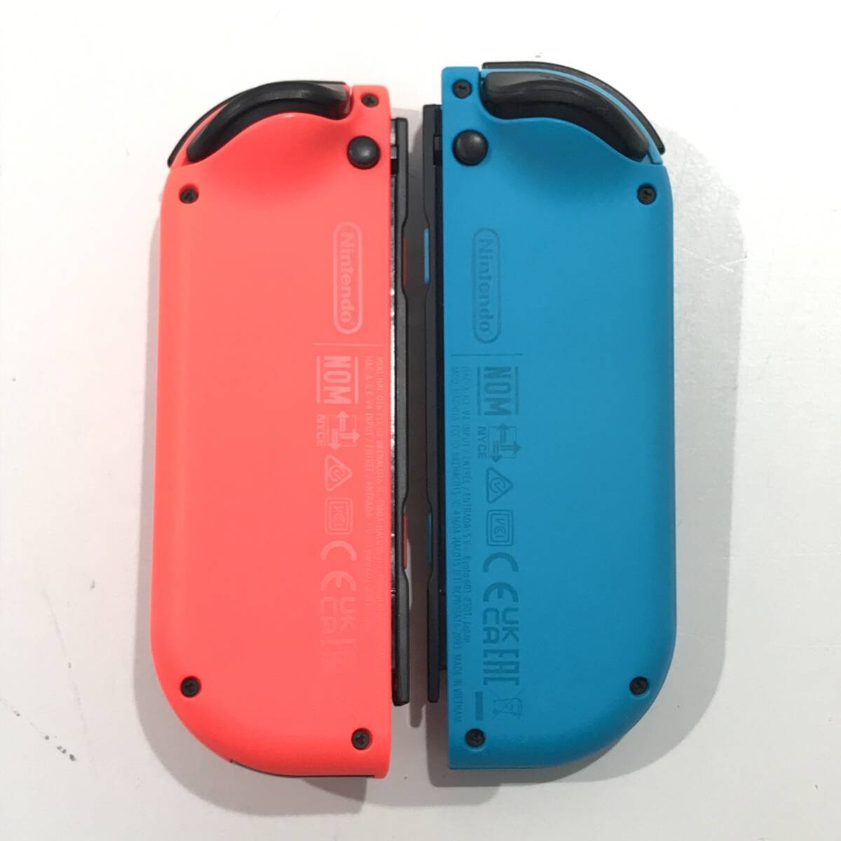 1円スタート 中古品 店舗印有り Nintendo Switch 有機ELモデル ネオンブルー ネオンレッド ⑥_画像7