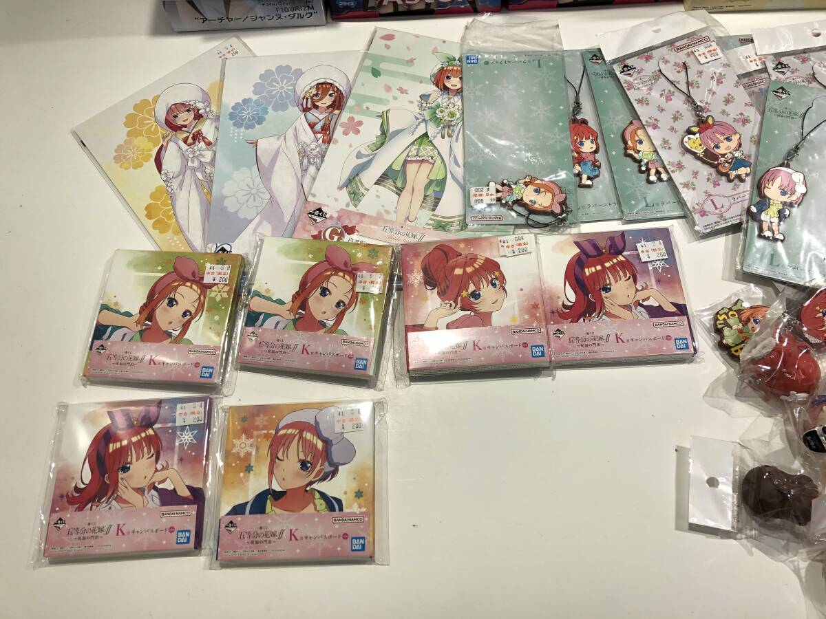 1円スタート ジャンク品 美少女 フィギュア グッズ まとめ 五等分の花嫁 Fate 等_画像4