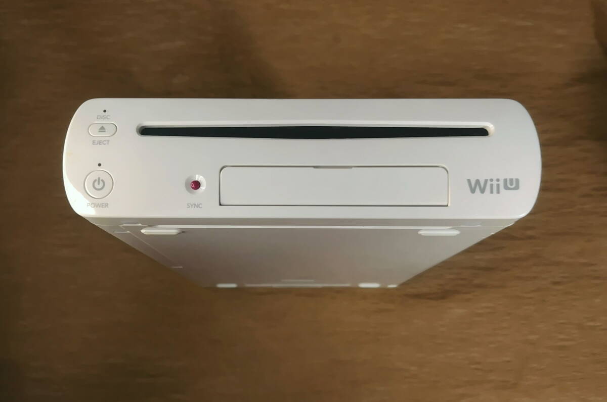 【中古・動作確認済】Wii U本体セット　スプラトゥーン入り　HDMIケーブルなし_画像2