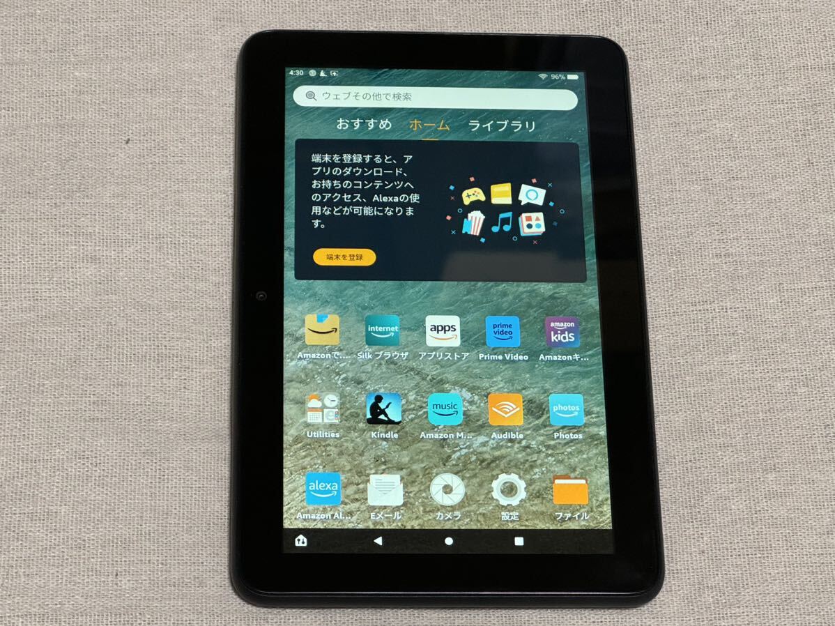 [中古美品] Amazon Fire 7 タブレット 7インチディスプレイ 16GB (第12世代)　_画像1