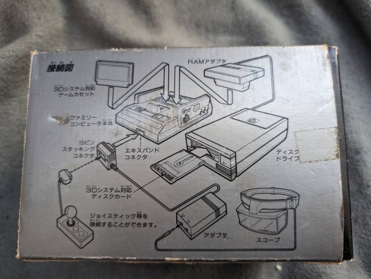FC ファミコン 3Dシステム HVC-031 3D SYSTEM 任天堂 Nintendo 箱付_画像8