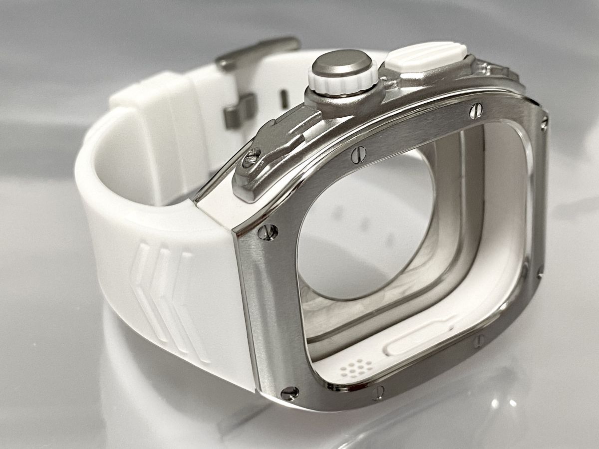 H★アップルウォッチバンド ラバーベルト カバー　Apple Watch ケース 49mm ウルトラultra スポーツ_画像3