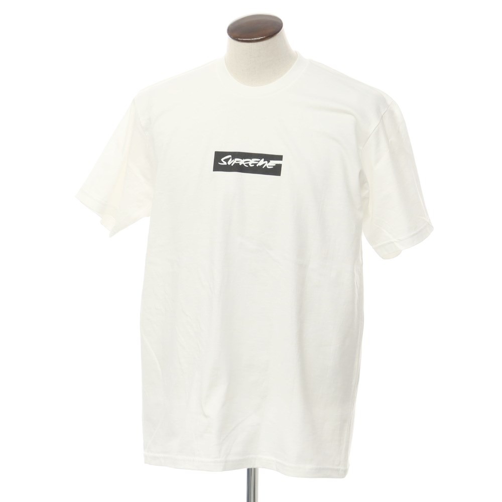 【中古】シュプリーム Supreme 2024年春夏 Futura Box Logo Tee コットン 半袖Ｔシャツ ホワイト【サイズL】の画像1