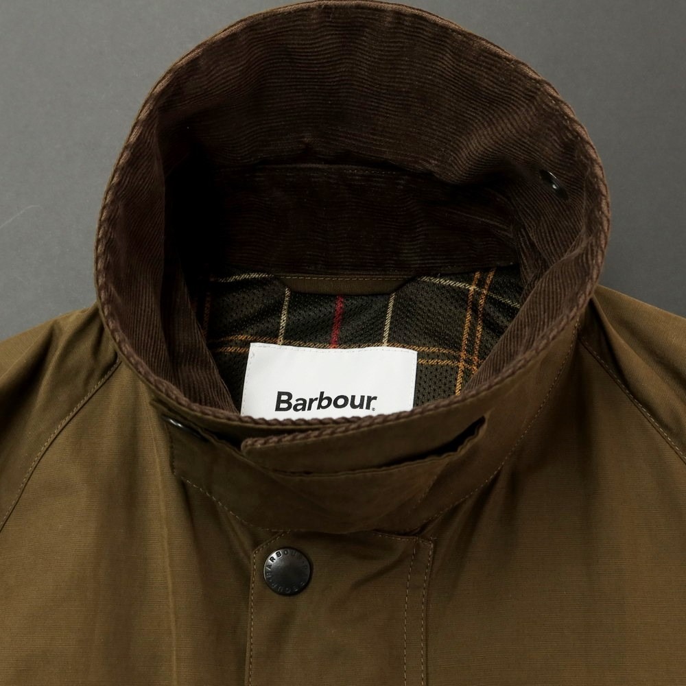 【中古】バーブァー Barbour BEDALE ポリエステルコットン ハンティングジャケット カーキ【サイズ38】_画像7