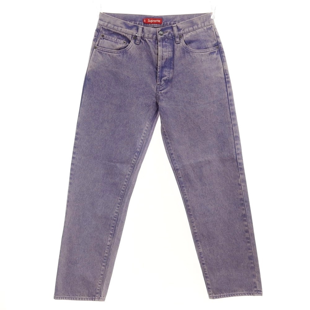 【中古】シュプリーム Supreme 2024年春夏 Regular Jean カラーデニムパンツ ジーンズ パープル【サイズ30】_画像1