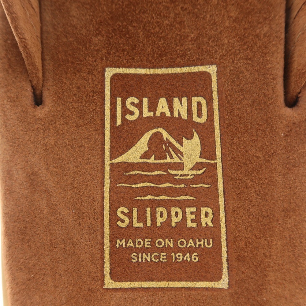 【未使用】アイランドスリッパ ISLAND SLIPPER スエード トングサンダル ブラウン【サイズ10】_画像7