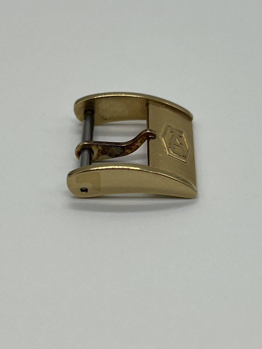 セイコー SEIKO キングクォーツ 尾錠幅15mm SS×GP ゴールドカラー 純正尾錠 パーツの画像3