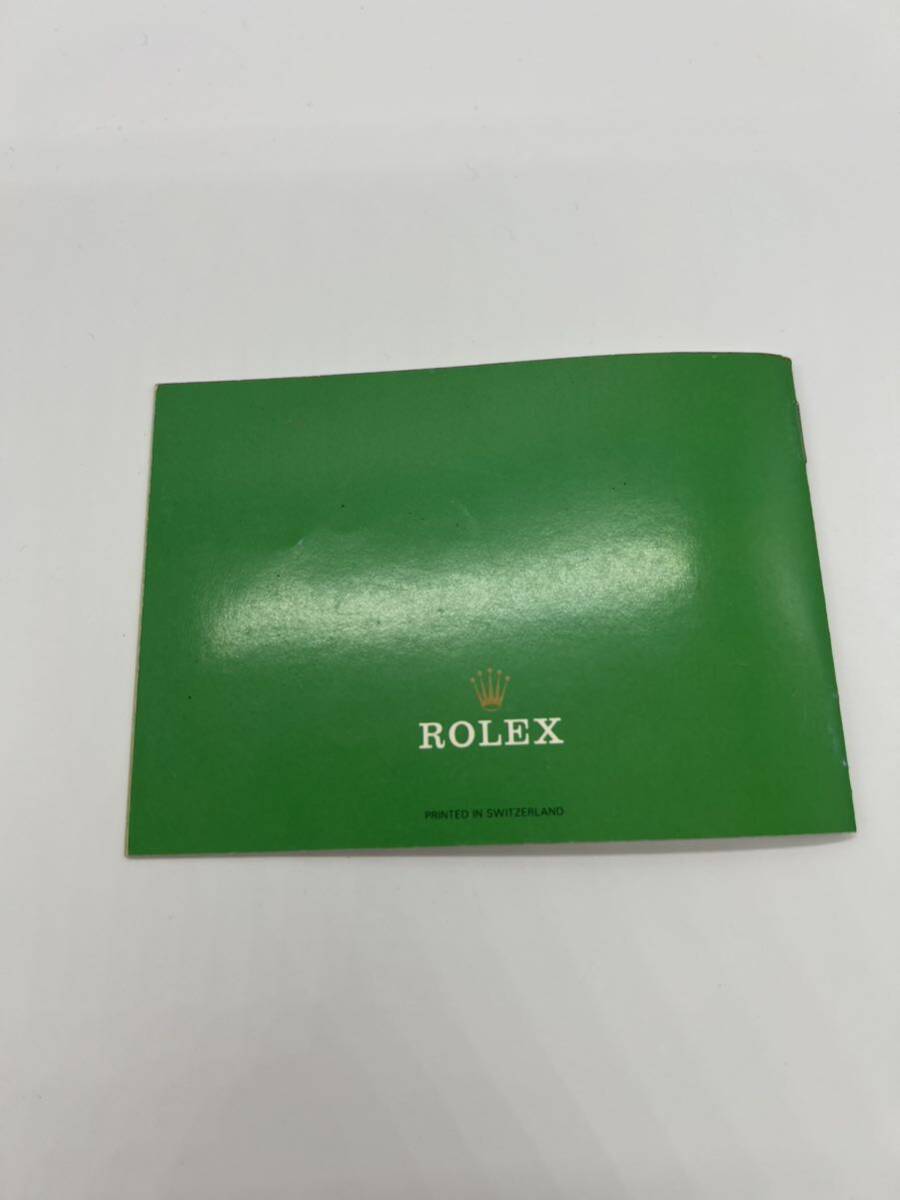 ロレックス ROLEX コマ 冊子 セット 16mm 18206 PT950 プラチナ プレジデントブレス 冊子1989年 デイデイト DAYDATE 3.86g 付属品_画像2