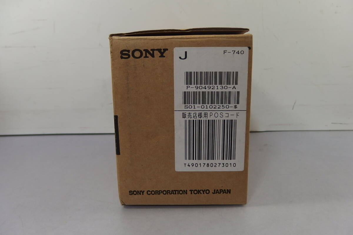 * unused SONY( Sony ) name machine Vintage professional aru Nico electrodynamic microphone F-740 Vocal / music / Live / broadcast / business use / concert 
