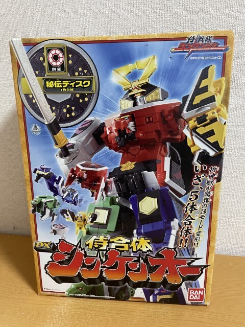 【中古美品】バンダイ BANDAI　侍戦隊シンケンジャー　侍合体　DX シンケンオー_画像1