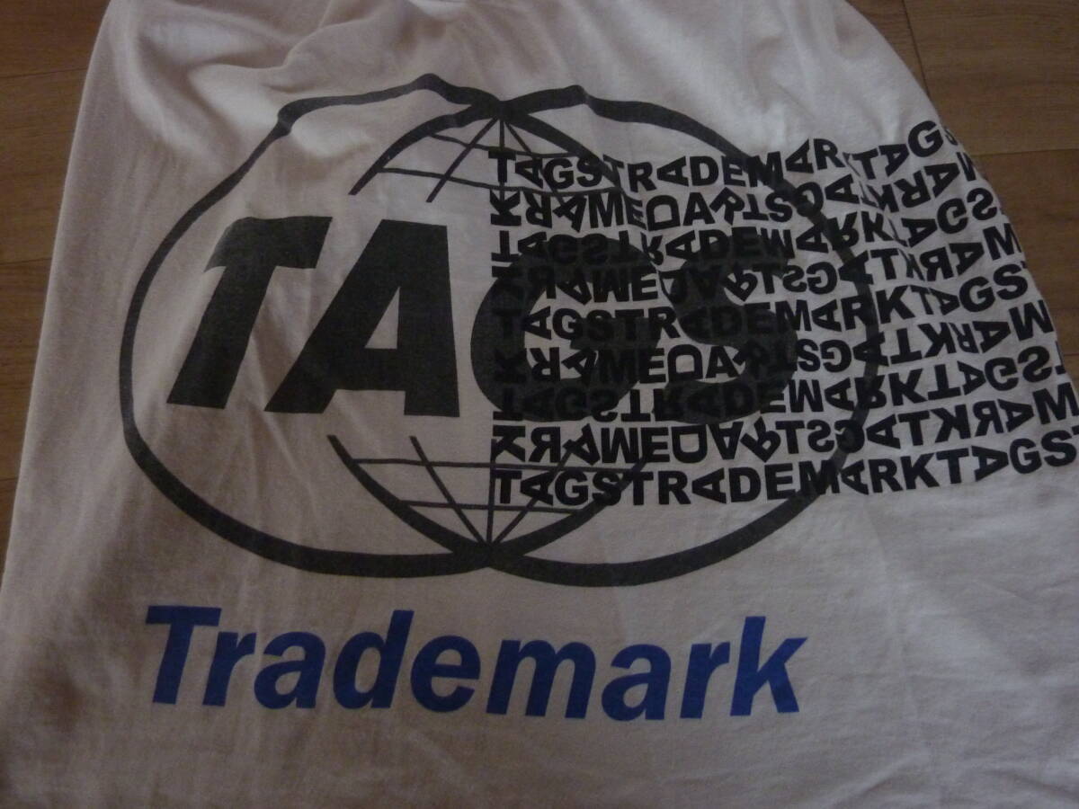 古着 TAGS Trademark タグストレードマーク 長袖Tシャツ ロンT_画像3