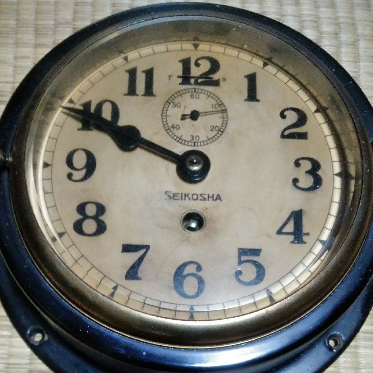 ※激レア・精工舎(現SEIKO)アンティーク掛け時計・OH済みで驚異の高精度！