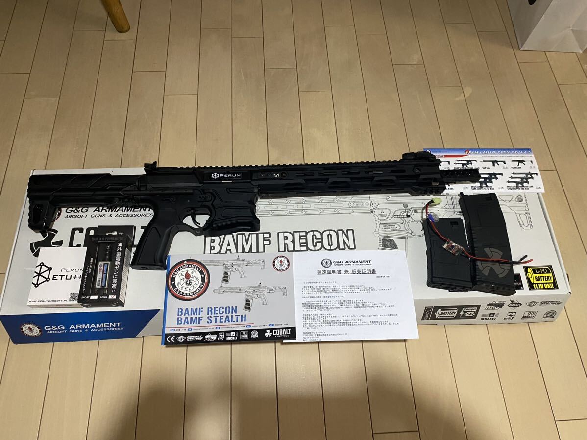 G&G BAMF RECON 電動ガン PERUN 玄モーター トイガン_画像1