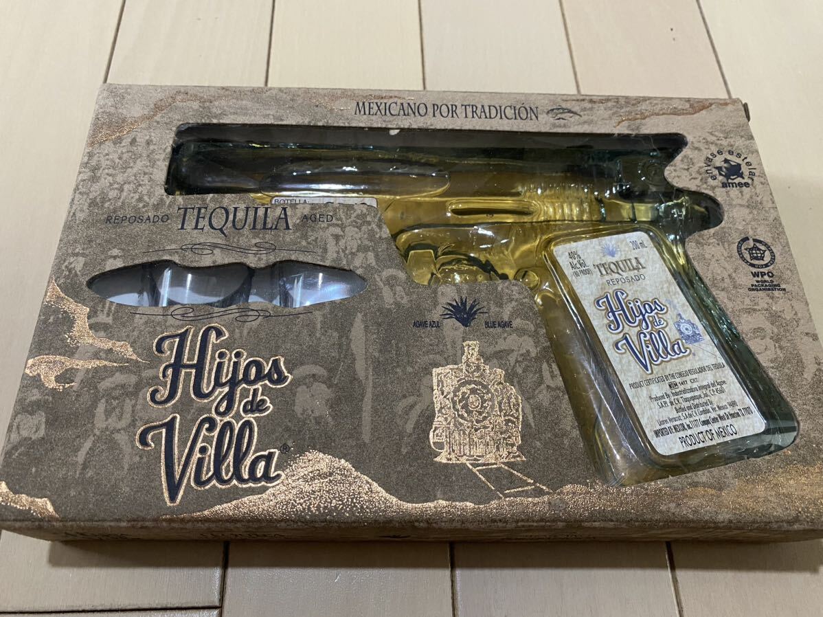i ho stebija piste ru bottle 200ml 40 times tequila decoration bottle glass attaching box attaching piste ru type HIjos de Villa