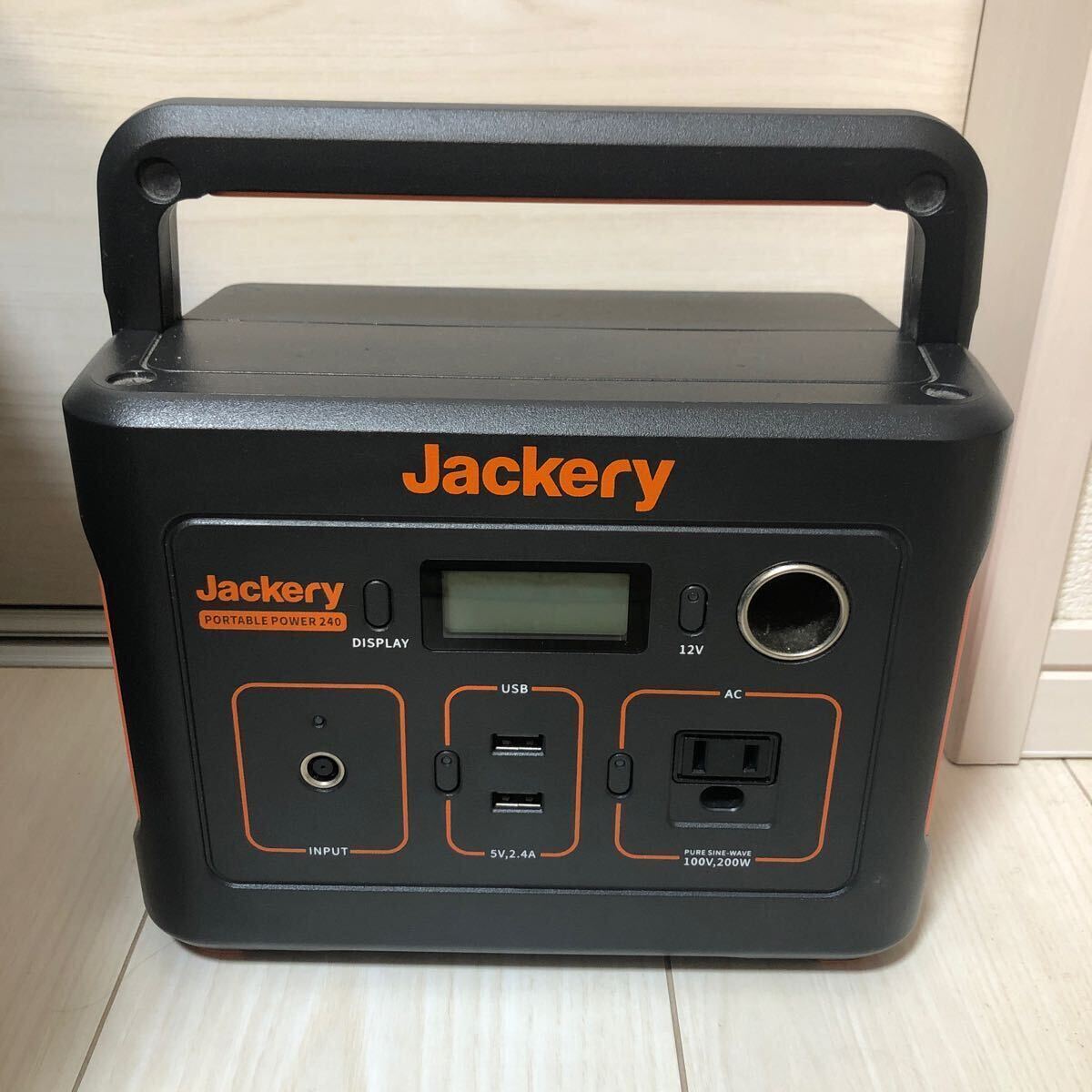 Jackery ジャクリ ポータブル電源 240Wh ポータブルバッテリー アウトドア 大容量 節電 停電対策 防災_画像1