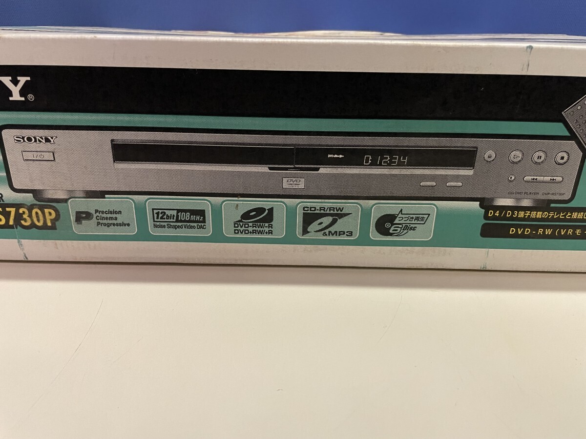 【デッドストック】 SONY ソニー DVP-NS730P CD DVDプレーヤー 高性能DAC搭載の画像3