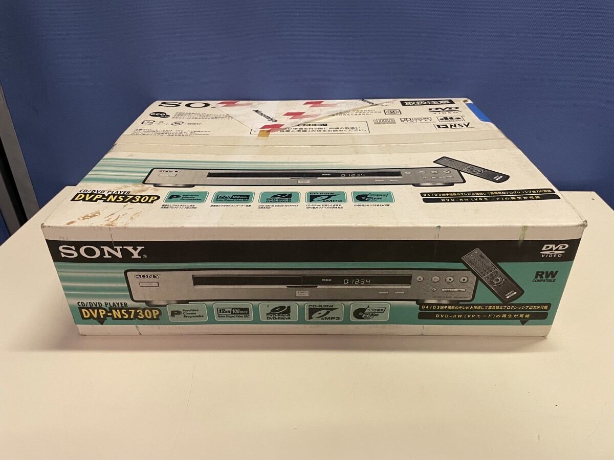 【デッドストック】 SONY ソニー DVP-NS730P CD DVDプレーヤー 高性能DAC搭載の画像1