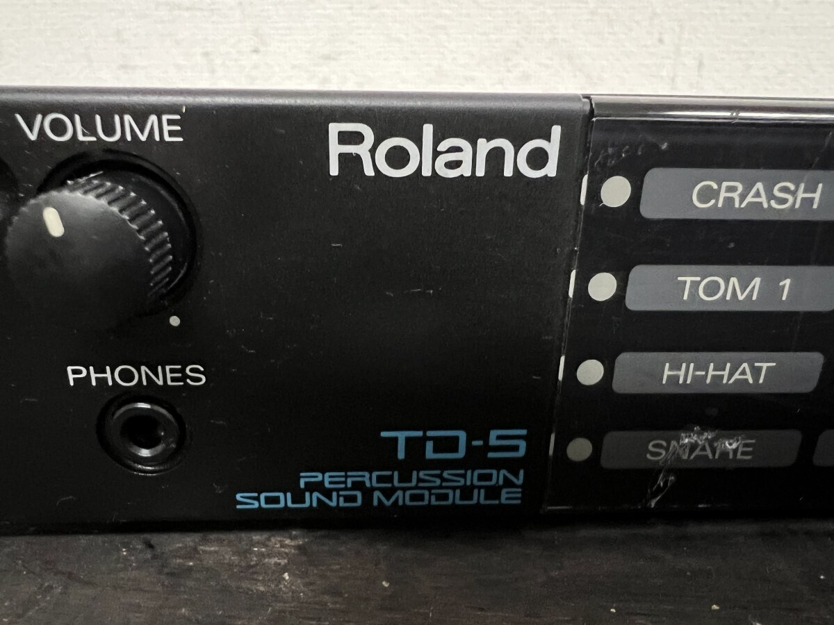 Roland ローランド 電子ドラム 音源部 TD-5 モジュールの画像6