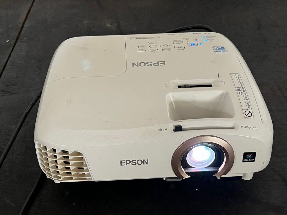 リモコン付 EPSON エプソン EH-TW5350 ホームプロジェクター 動作確認済み_画像4