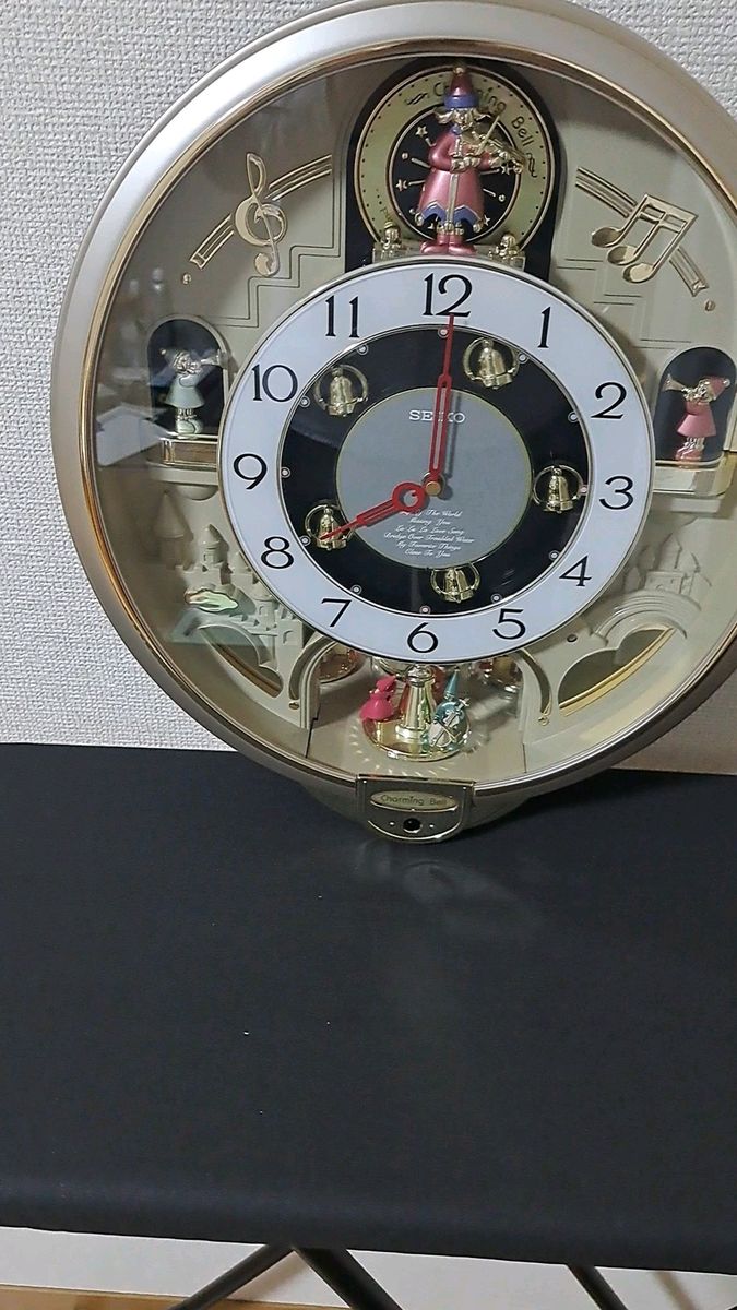 SEIKO 動作確認済 壁掛け時計 からくり時計 チャーミングベル RE538S