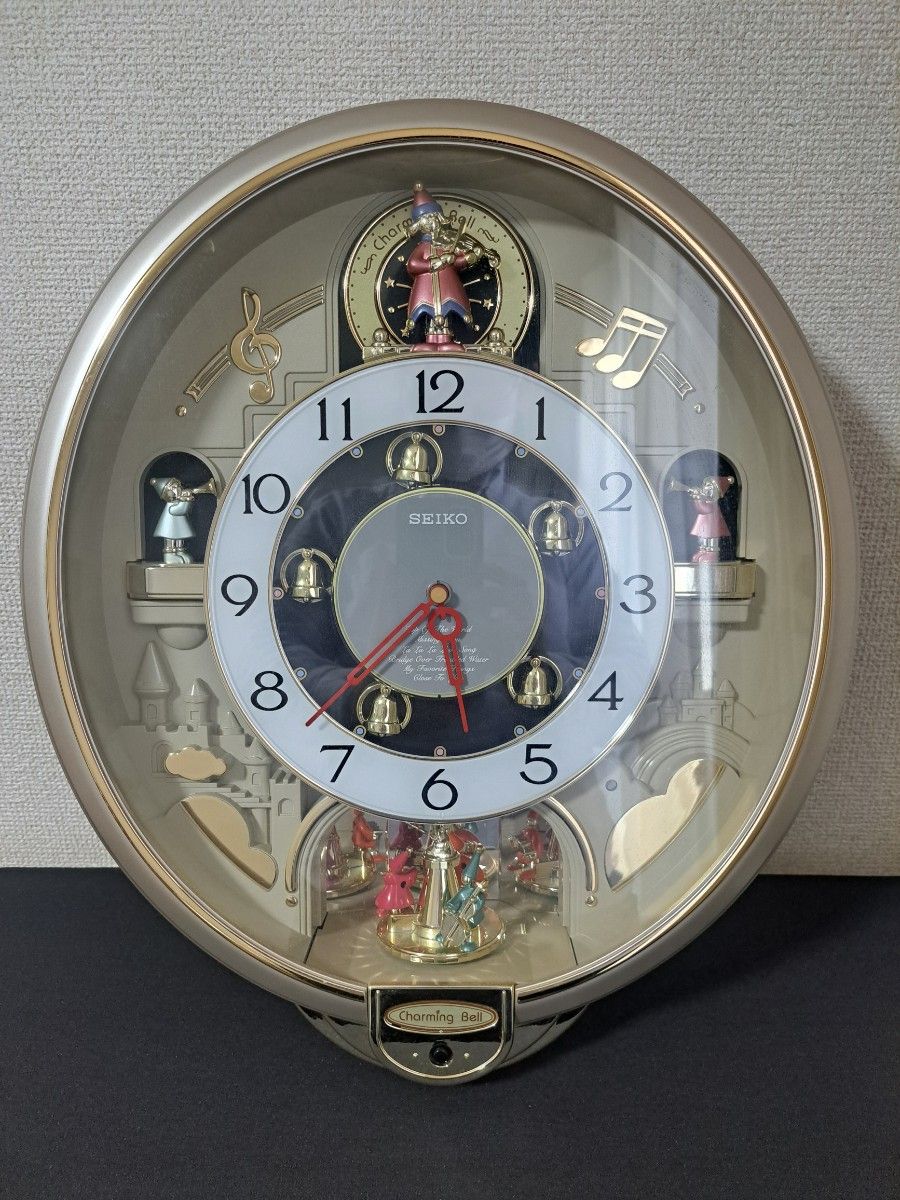 SEIKO 動作確認済 壁掛け時計 からくり時計 チャーミングベル SEIKO 動作確認済 壁掛け時計 からくり時計 チャーミングベル