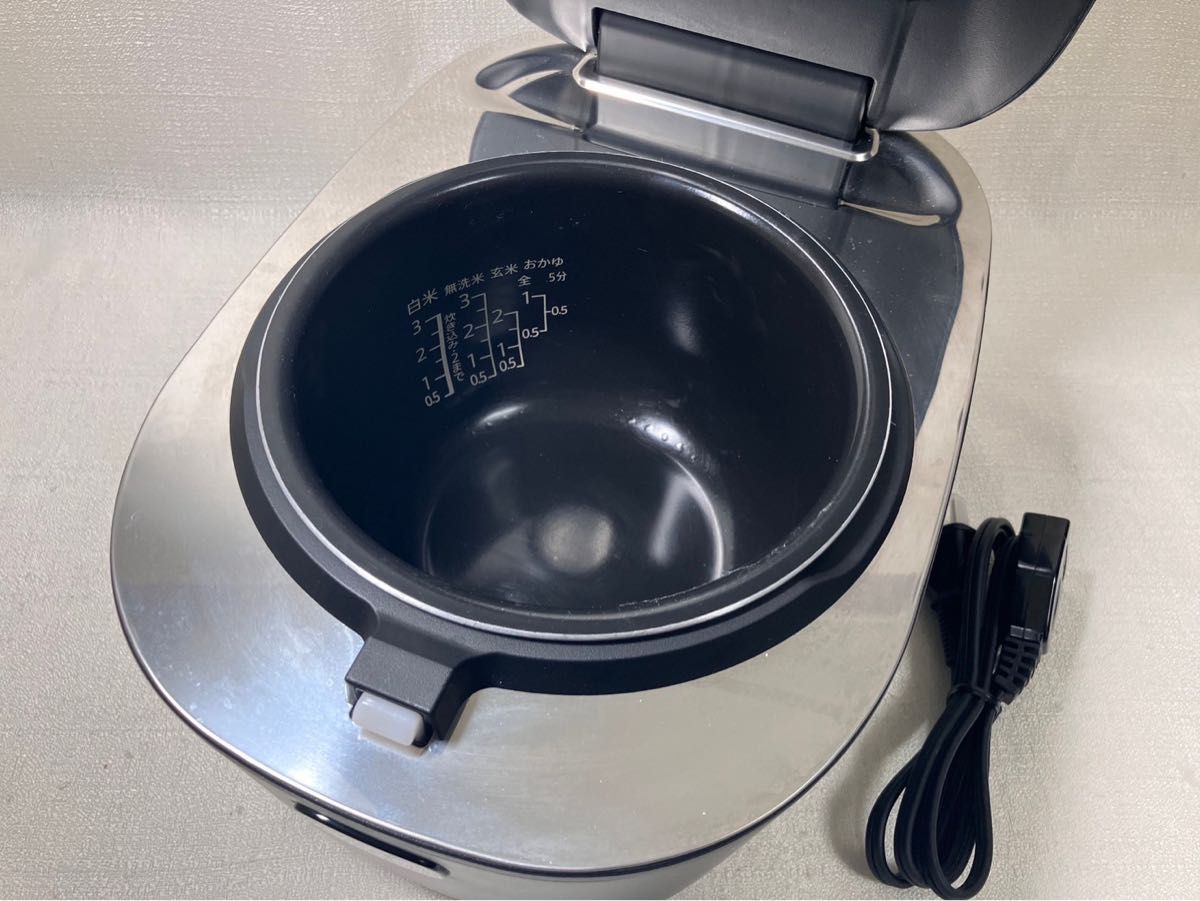 シャープ炊飯器 3合 IH式 PLAINLY 匠の火加減 KS-HF05B-B