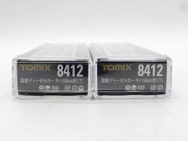 ③未使用　保管品　トミックス　TOMIX　Ｎゲージ　8412　国鉄ディーゼルカー　キハ58 400形（T）　2個セット_画像3
