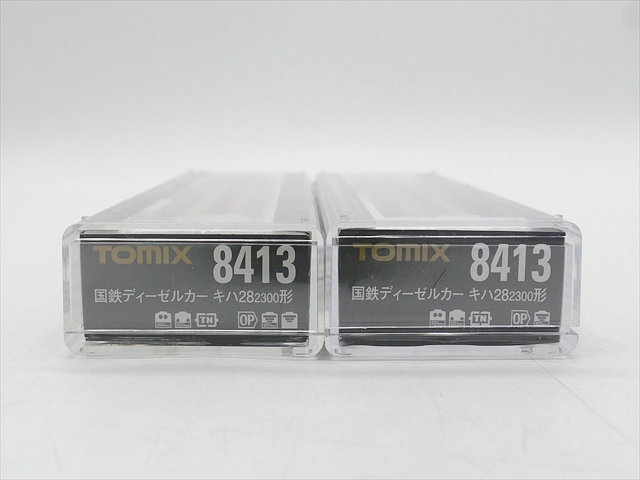 ⑯未使用　保管品　トミックス　TOMIX　Ｎゲージ　8413　国鉄 ディーゼルカー キハ28 2300形　2個セット_画像3